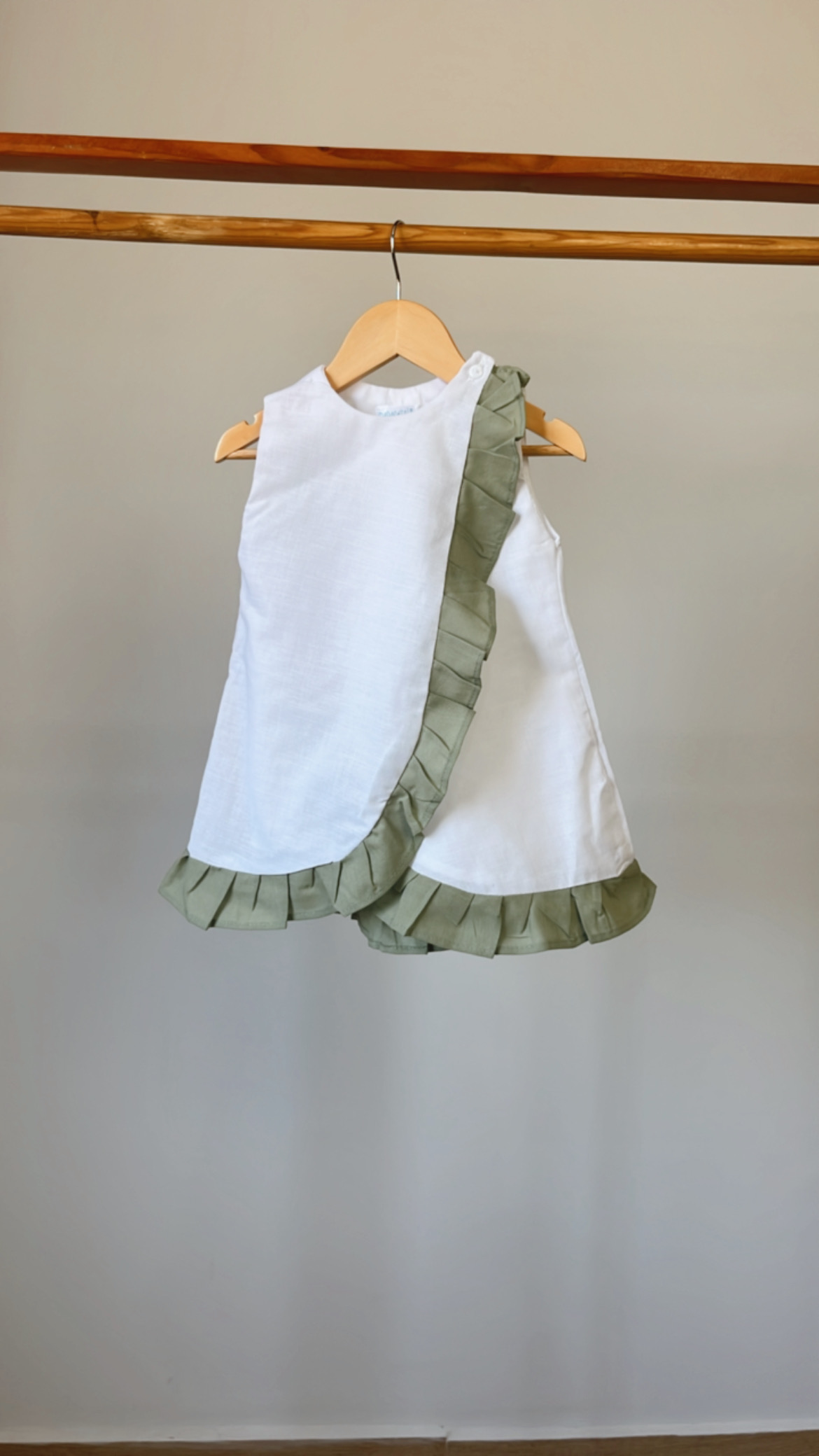 VESTIDO CRUZADO CERRADO (NIÑA)