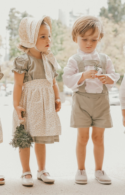 Imagen de la idea: VESTIDO IMPERIO FRUNCIDO VERDE SECO