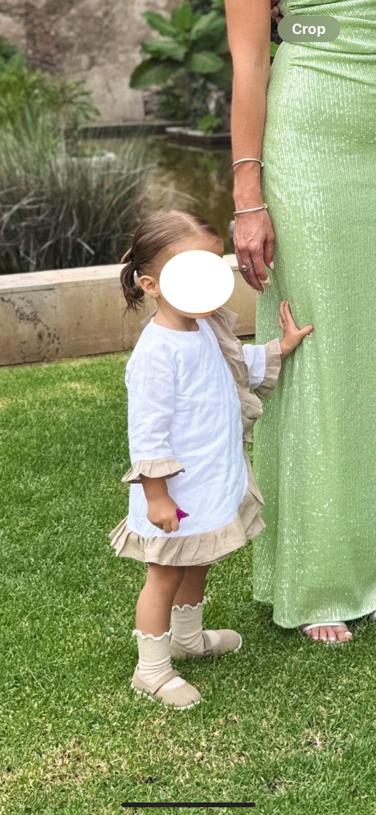 Imagen de la idea: VESTIDO CRUZADO 3/4
