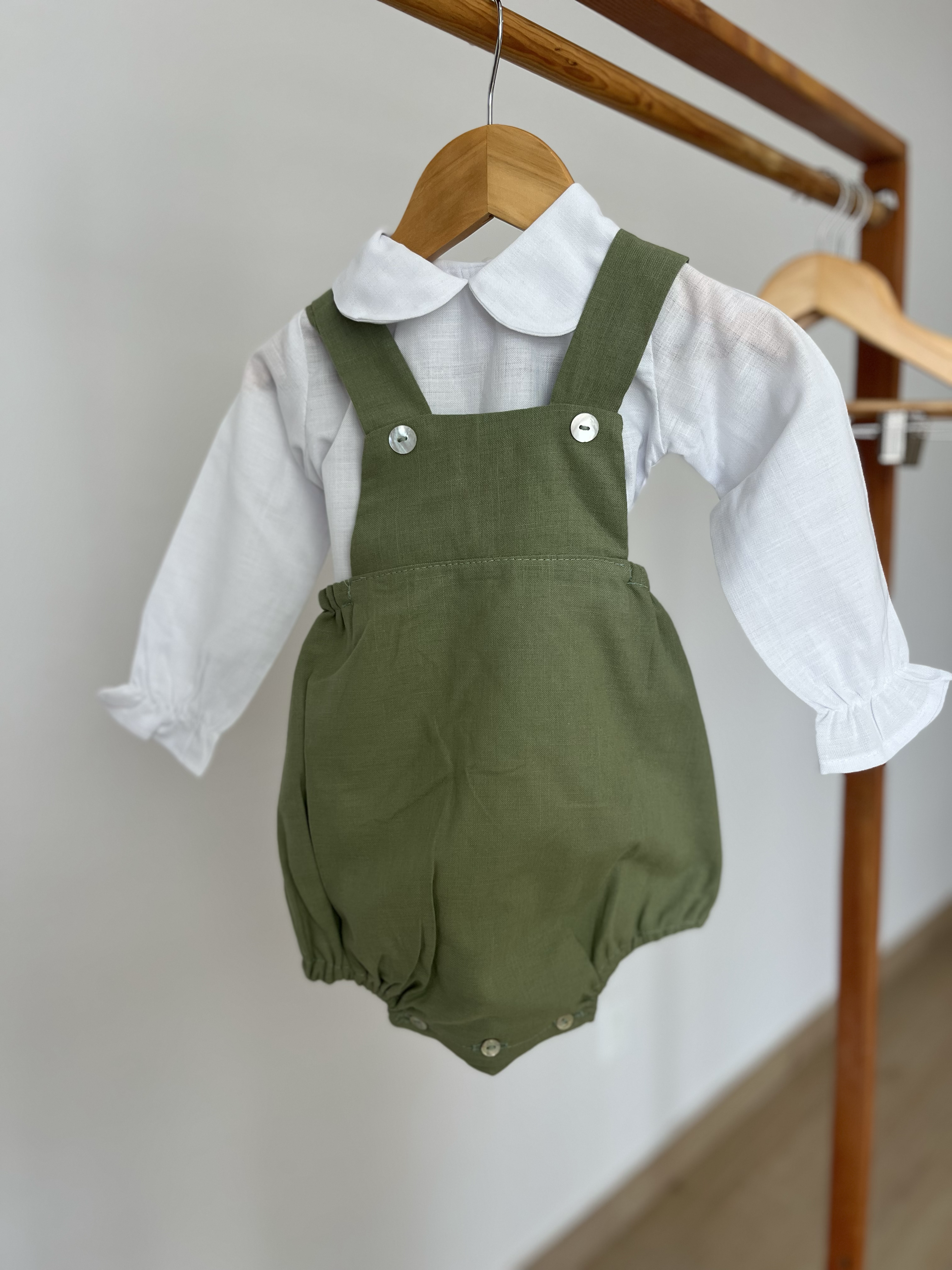 PETO BRAGUITA + CAMISA (BEBE)